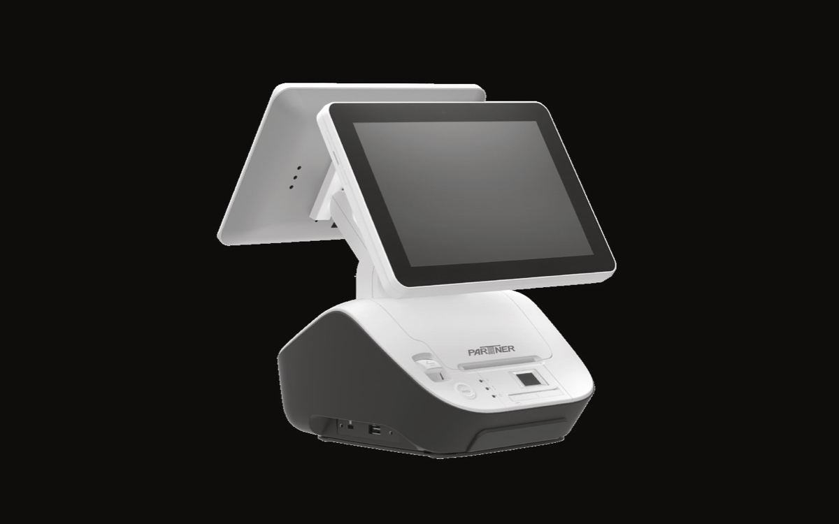 CLEO C10 Kompaktkasse mit Kundendisplay und integriertem Bondrucker